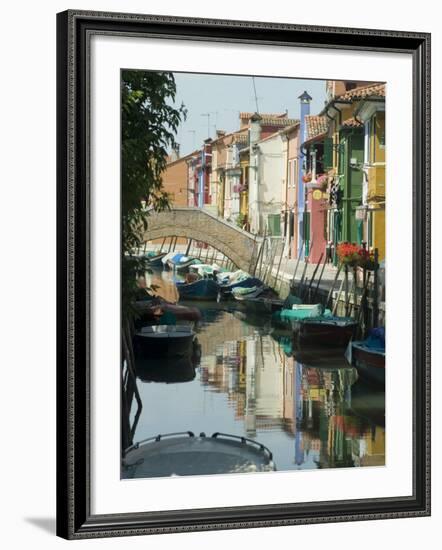 Burano, Island Near Venice, Veneto, Italy-Ethel Davies-Framed Photographic Print