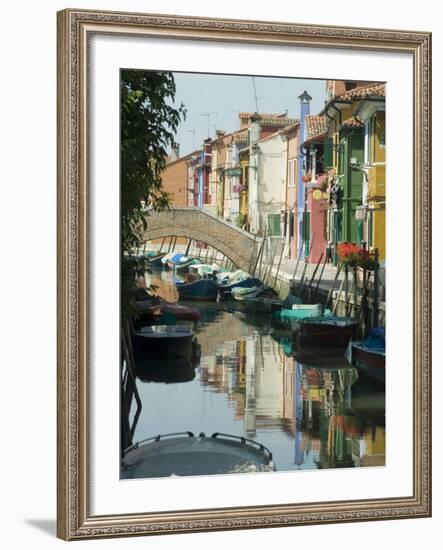 Burano, Island Near Venice, Veneto, Italy-Ethel Davies-Framed Photographic Print