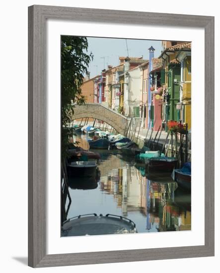 Burano, Island Near Venice, Veneto, Italy-Ethel Davies-Framed Photographic Print