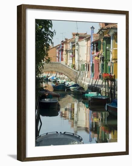 Burano, Island Near Venice, Veneto, Italy-Ethel Davies-Framed Photographic Print