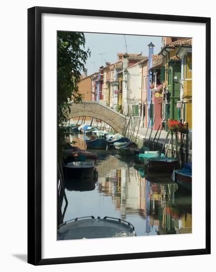 Burano, Island Near Venice, Veneto, Italy-Ethel Davies-Framed Photographic Print