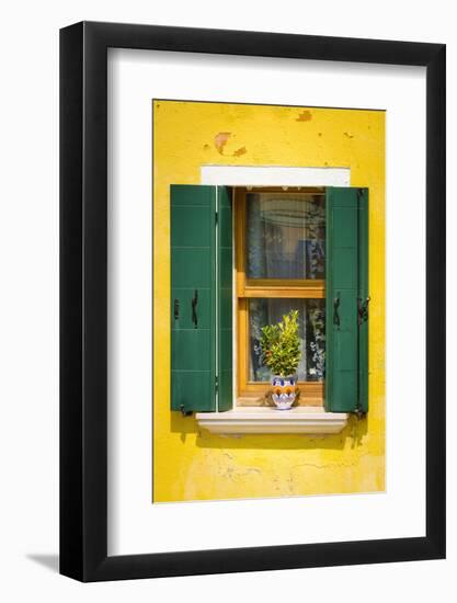 Burano, Veneto, Italy-Russ Bishop-Framed Photographic Print