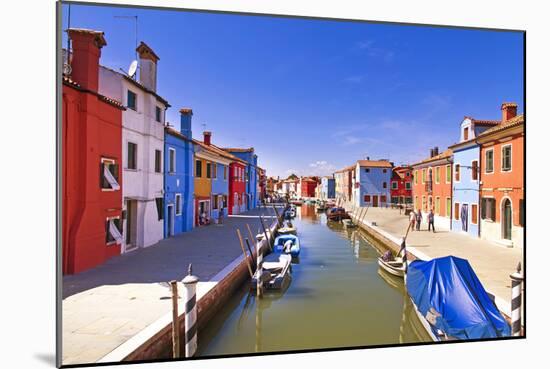 Burano, Venice-lachris77-Mounted Photographic Print