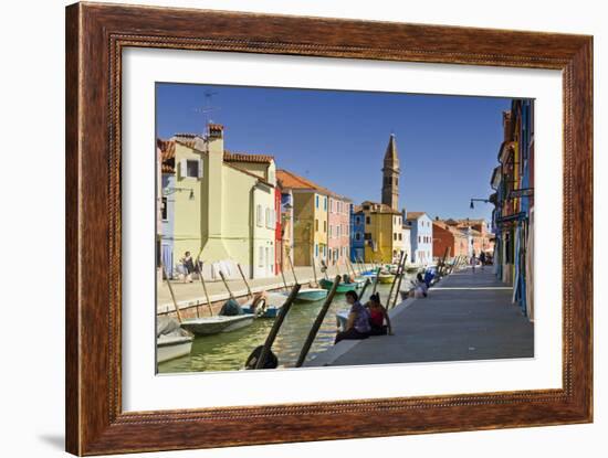 Burano, Venice-lachris77-Framed Photographic Print