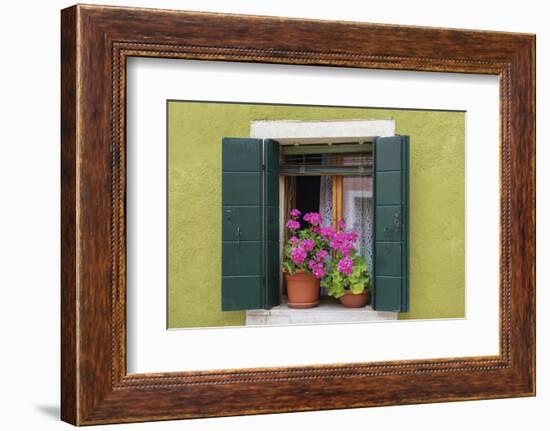 Burano Window I-Nancy Crowell-Framed Photographic Print