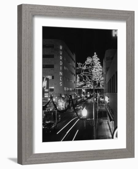 Burdine's, Miami, December 1953-null-Framed Photographic Print