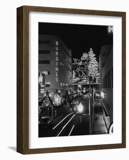 Burdine's, Miami, December 1953-null-Framed Photographic Print