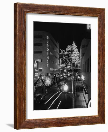 Burdine's, Miami, December 1953-null-Framed Photographic Print