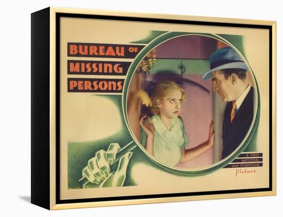 Bureau of Missing Persons, 1933-null-Framed Stretched Canvas