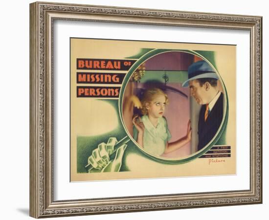 Bureau of Missing Persons, 1933-null-Framed Art Print