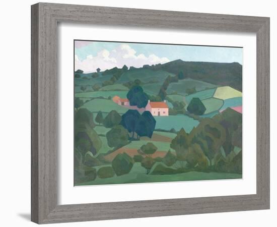 Burford Farm, Devon, 1918-Robert Polhill Bevan-Framed Giclee Print