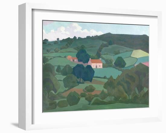 Burford Farm, Devon, 1918-Robert Polhill Bevan-Framed Giclee Print