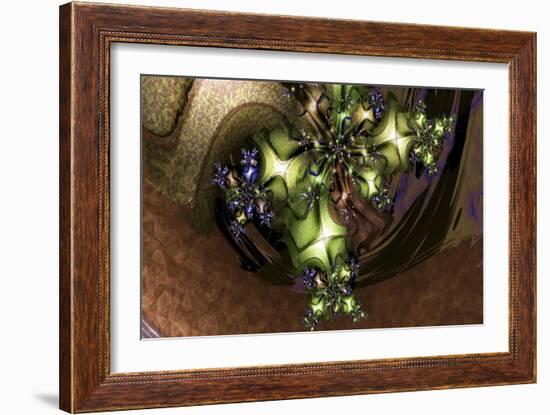 Burgeoning Forth-Fractalicious-Framed Giclee Print