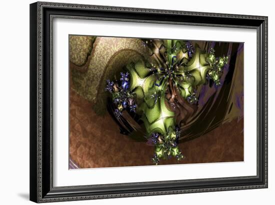 Burgeoning Forth-Fractalicious-Framed Giclee Print