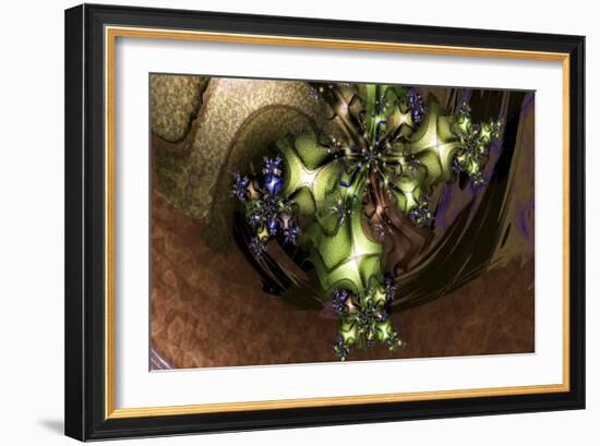 Burgeoning Forth-Fractalicious-Framed Giclee Print