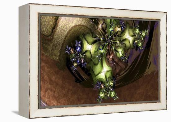 Burgeoning Forth-Fractalicious-Framed Premier Image Canvas