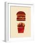 Burger and Fries-Greg Mably-Framed Giclee Print