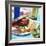 Burger At a Barbeque-David Munns-Framed Premium Photographic Print