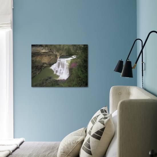 Burgess Falls And Falling Water River Burgess Falls State Natural Area Tennessee Usa Photographic Print By Adam Jones Art Com