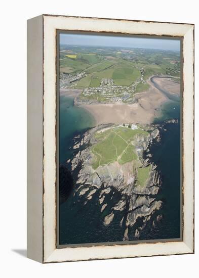 Burgh Island, Devon, England, United Kingdom, Europe-Dan Burton-Framed Premier Image Canvas