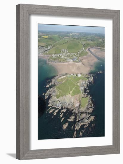 Burgh Island, Devon, England, United Kingdom, Europe-Dan Burton-Framed Photographic Print