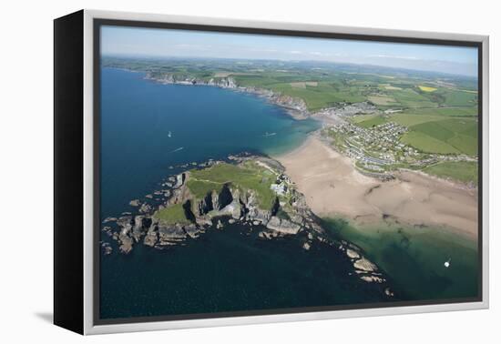 Burgh Island, Devon, England, United Kingdom, Europe-Dan Burton-Framed Premier Image Canvas