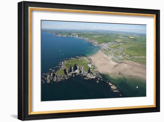 Burgh Island, Devon, England, United Kingdom, Europe-Dan Burton-Framed Photographic Print