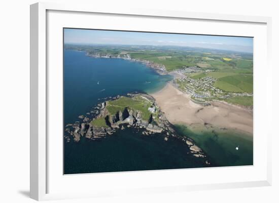 Burgh Island, Devon, England, United Kingdom, Europe-Dan Burton-Framed Photographic Print