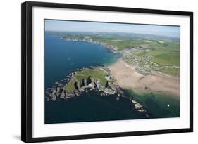 Burgh Island, Devon, England, United Kingdom, Europe-Dan Burton-Framed Photographic Print