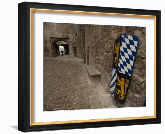 Burghausen Castle, Burghausen, Bavaria, Germany, Europe-Michael Snell-Framed Photographic Print