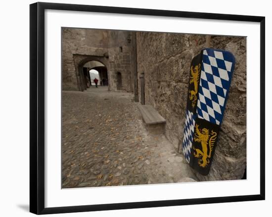 Burghausen Castle, Burghausen, Bavaria, Germany, Europe-Michael Snell-Framed Photographic Print