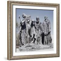 Burghers of Calais-Auguste Rodin-Framed Giclee Print