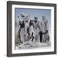 Burghers of Calais-Auguste Rodin-Framed Giclee Print