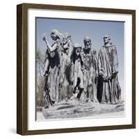 Burghers of Calais-Auguste Rodin-Framed Giclee Print