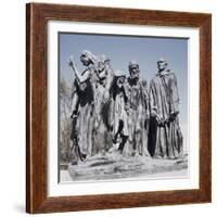 Burghers of Calais-Auguste Rodin-Framed Giclee Print