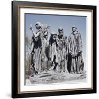 Burghers of Calais-Auguste Rodin-Framed Giclee Print