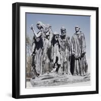 Burghers of Calais-Auguste Rodin-Framed Giclee Print