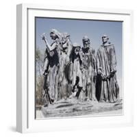 Burghers of Calais-Auguste Rodin-Framed Giclee Print