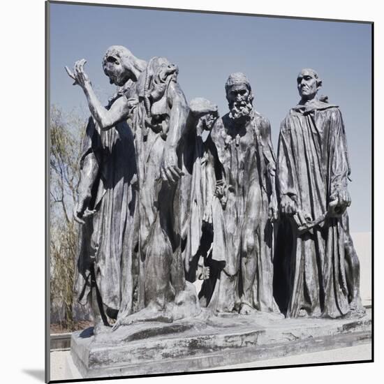 Burghers of Calais-Auguste Rodin-Mounted Giclee Print