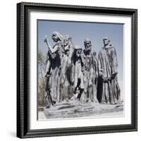 Burghers of Calais-Auguste Rodin-Framed Giclee Print
