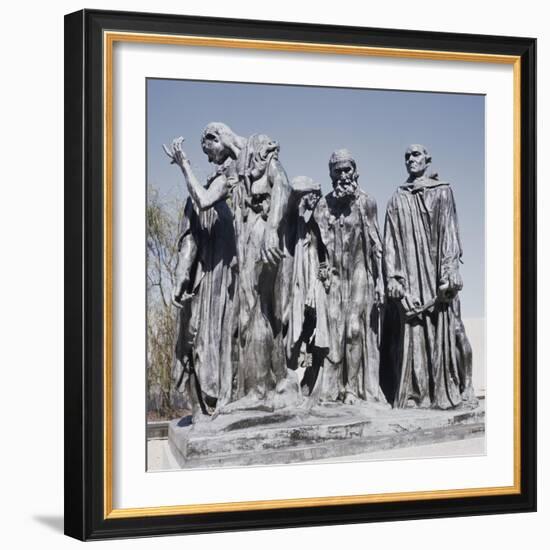 Burghers of Calais-Auguste Rodin-Framed Giclee Print