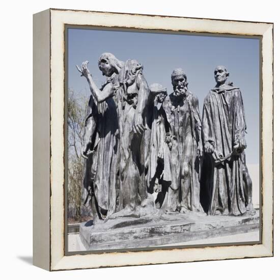 Burghers of Calais-Auguste Rodin-Framed Premier Image Canvas