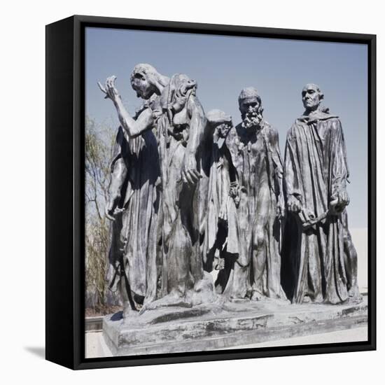 Burghers of Calais-Auguste Rodin-Framed Premier Image Canvas