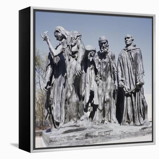 Burghers of Calais-Auguste Rodin-Framed Premier Image Canvas