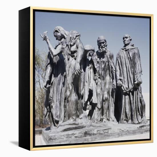 Burghers of Calais-Auguste Rodin-Framed Premier Image Canvas