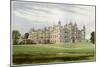 Burghley House, Lincolnshire, Home of the Marquis of Exeter, C1880-Benjamin Fawcett-Mounted Giclee Print