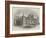 Burghley House, North Front-null-Framed Giclee Print