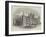 Burghley House, North Front-null-Framed Giclee Print