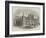 Burghley House, North Front-null-Framed Giclee Print