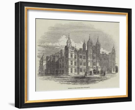 Burghley House, North Front-null-Framed Giclee Print